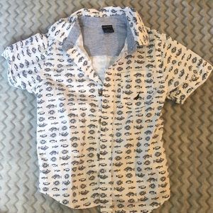 Toddler button up